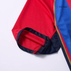 508785_8 バルセロナ XAVI #6 ホーム サッカーユニフォーム Retro 2001/02