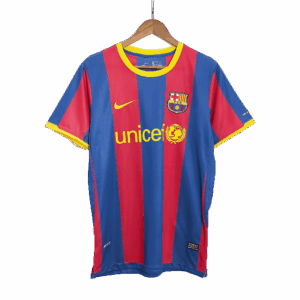 509516_3 バルセロナ PUYOL #5 ホーム サッカーユニフォーム Retro 2010/11