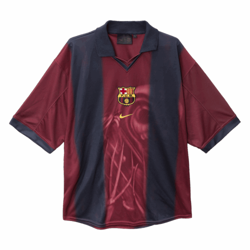 バルセロナ ホーム サッカーユニフォーム Retro 2000/01