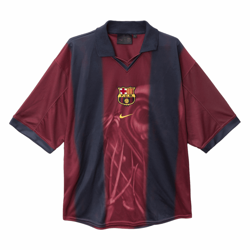 588880_1 バルセロナ ホーム サッカーユニフォーム Retro 2000/01