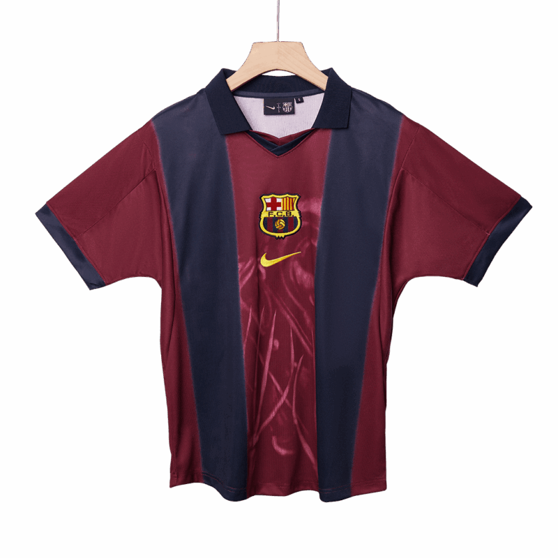 588880_4 バルセロナ ホーム サッカーユニフォーム Retro 2000/01