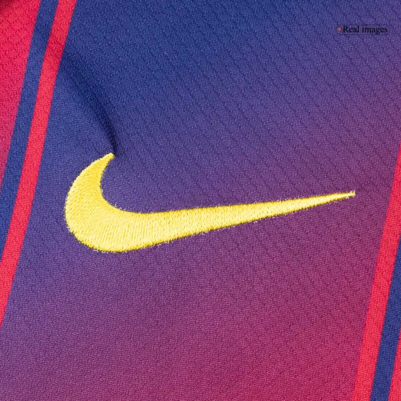 Barcelona Long Sleeve Home Soccer Jersey 2025/26