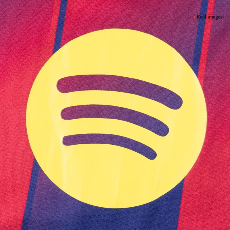 Barcelona Long Sleeve Home Soccer Jersey 2025/26