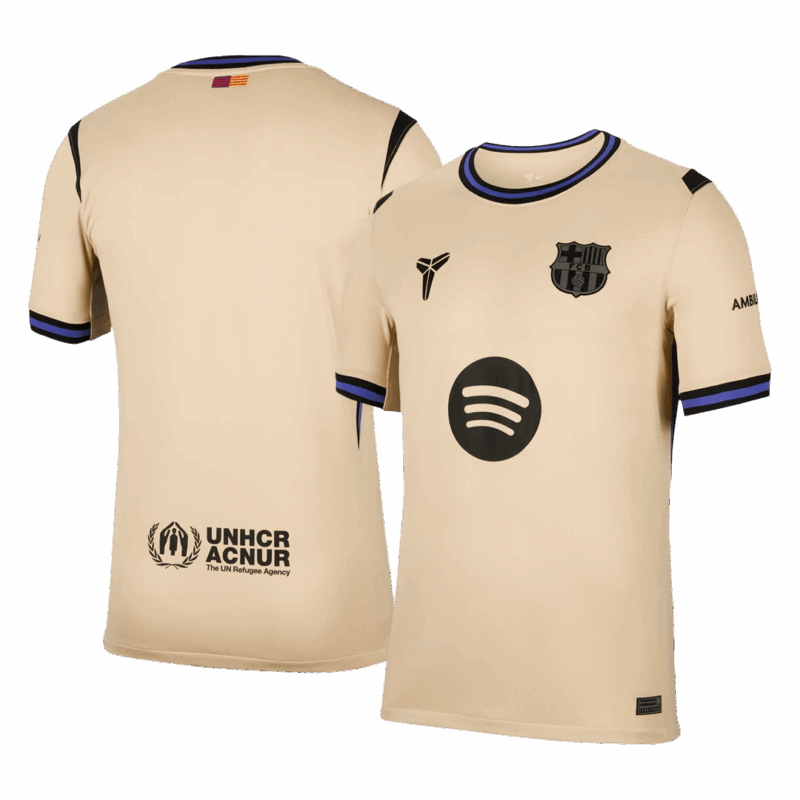 594471_3 バルセロナ アウェイ サッカーユニフォーム 2025/26