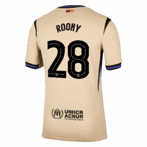 613577_3 Barcelona ROONY #28 Away Soccer Jersey 2025/26