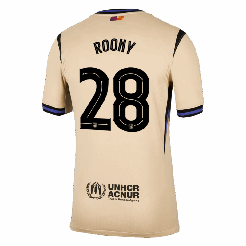 613577_3 Barcelona ROONY #28 Away Soccer Jersey 2025/26