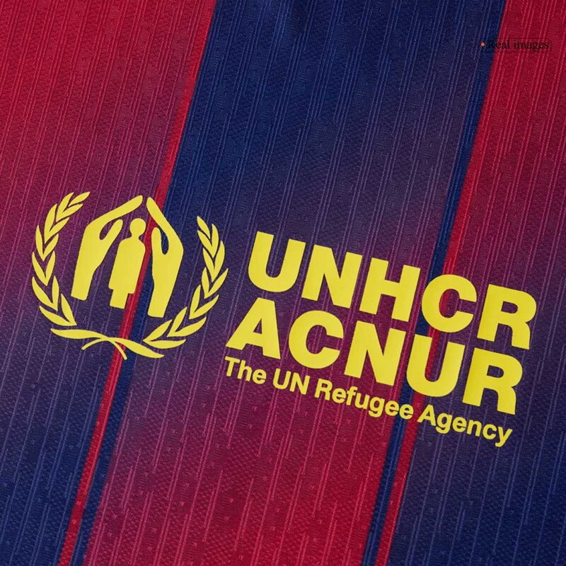 ROONY #19 オーセンティック バルセロナ ホーム サッカーユニフォーム 2025/26 Red&Blue - UCL