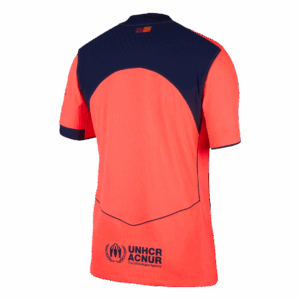 605690_2 オーセンティック バルセロナ サード アウェイ サッカーユニフォーム 25/26 Orange