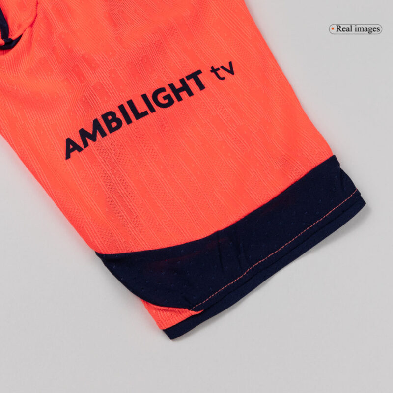 606278_10 ROONY #19 オーセンティック バルセロナ サード アウェイ サッカーユニフォーム 25/26 Orange- UCL