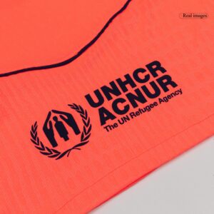 606330_14 F.DE JONG #21 オーセンティック バルセロナ サード アウェイ サッカーユニフォーム 25/26 Orange- UCL