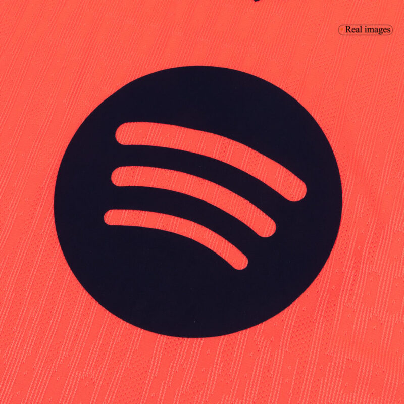 606330_8 F.DE JONG #21 オーセンティック バルセロナ サード アウェイ サッカーユニフォーム 25/26 Orange- UCL