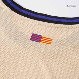 613533_15 ROONY #28 Authentic Barcelona Away Soccer Jersey 2025/26 Yellow- UCL