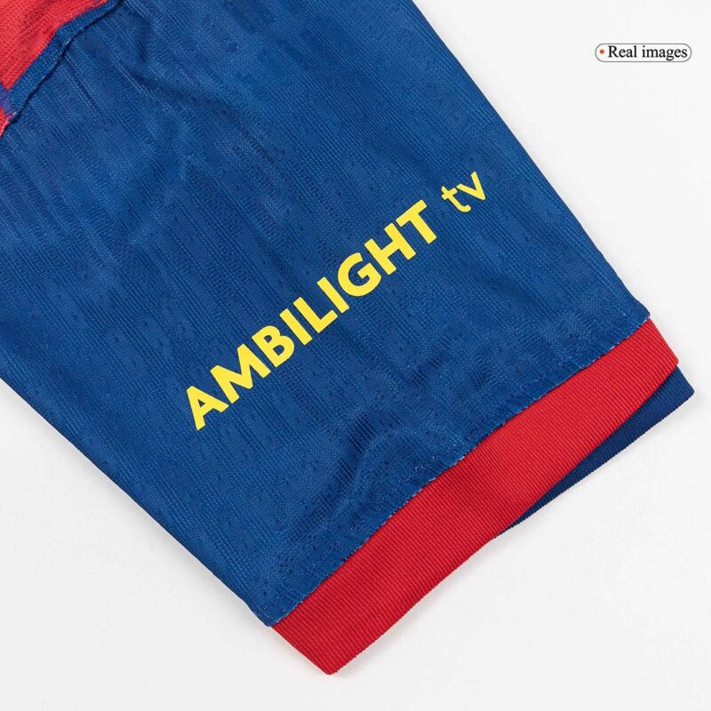 Player Version Barcelona Fourth Soccer Jersey 25/26 Red&Blue