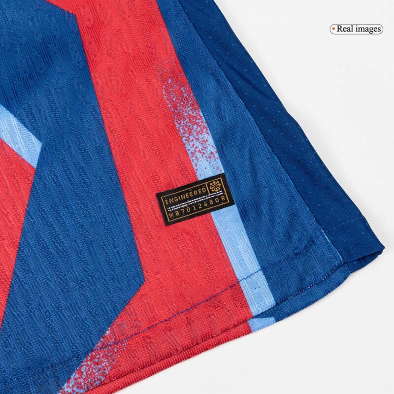 Player Version Barcelona Fourth Soccer Jersey 25/26 Red&Blue