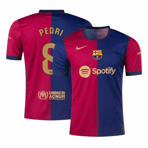 バルセロナ PEDRI #8 ホーム ユニフォーム 2024/25