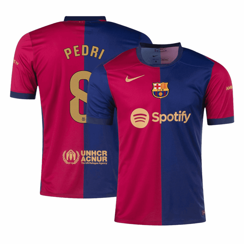 505775_1 バルセロナ PEDRI #8 ホーム ユニフォーム 2024/25
