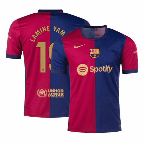 505777_1 バルセロナ LAMINE YAMAL #19 ホーム ユニフォーム 2024/25