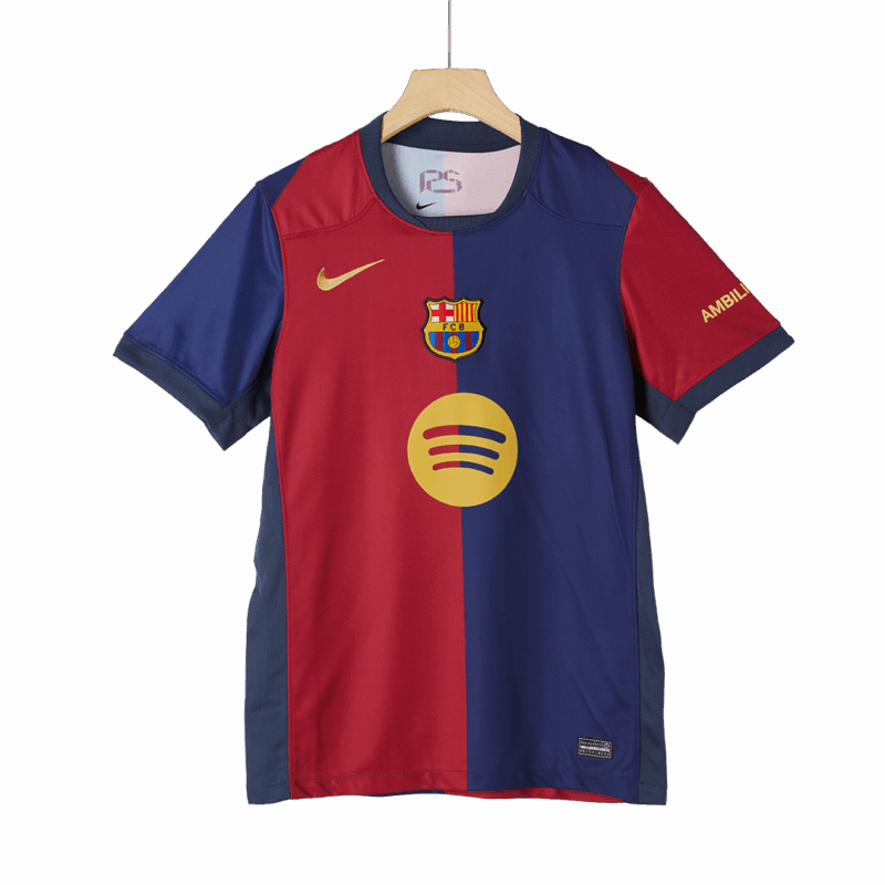 バルセロナ ホーム ユニフォーム 2024/25-Spotify Logo Without Text