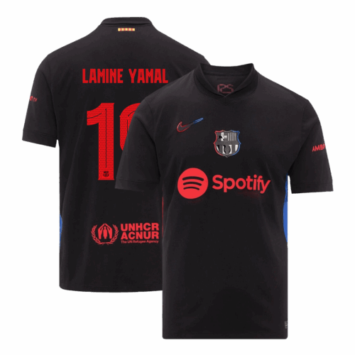 505808_1 バルセロナ LAMINE YAMAL #19 アウェイ サッカーユニフォーム 2024/25