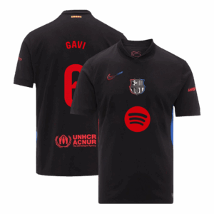 505854_1 バルセロナ GAVI #6 アウェイ サッカーユニフォーム 2024/25- Spotify Logo Without Text
