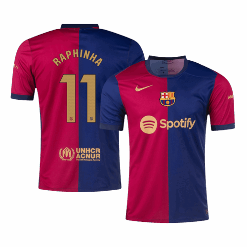 505897_1 バルセロナ RAPHINHA #11 ホーム ユニフォーム 2024/25