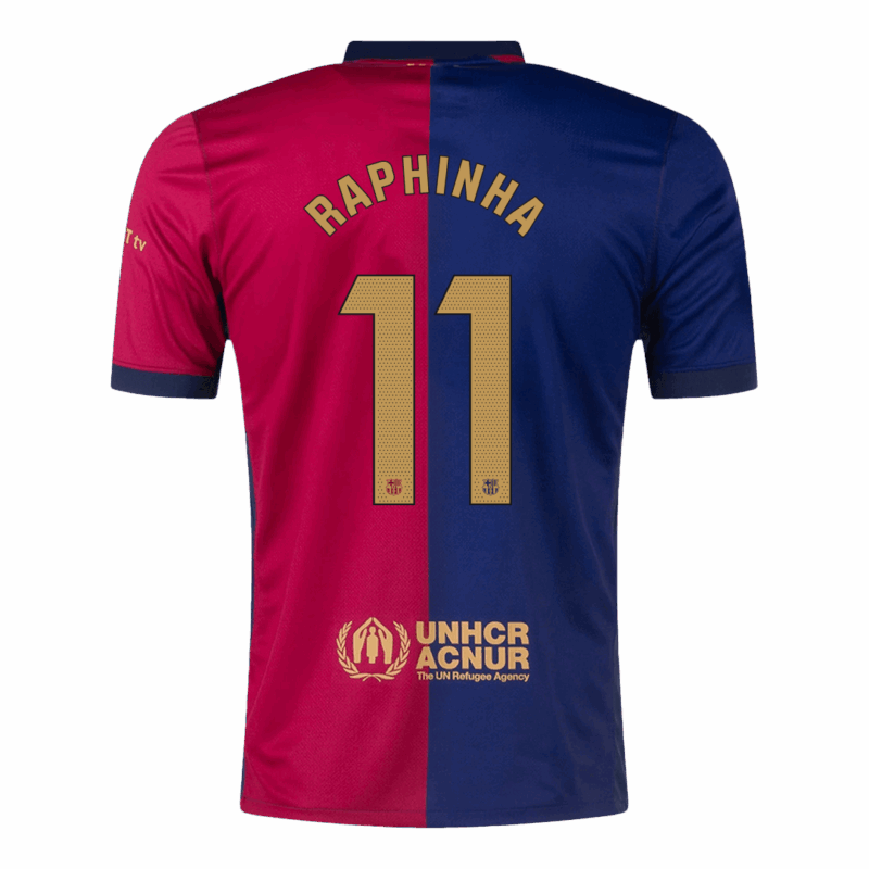 505897_3 バルセロナ RAPHINHA #11 ホーム ユニフォーム 2024/25