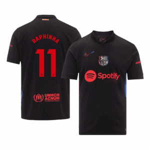 バルセロナ RAPHINHA #11 アウェイ ユニフォーム 2024/25