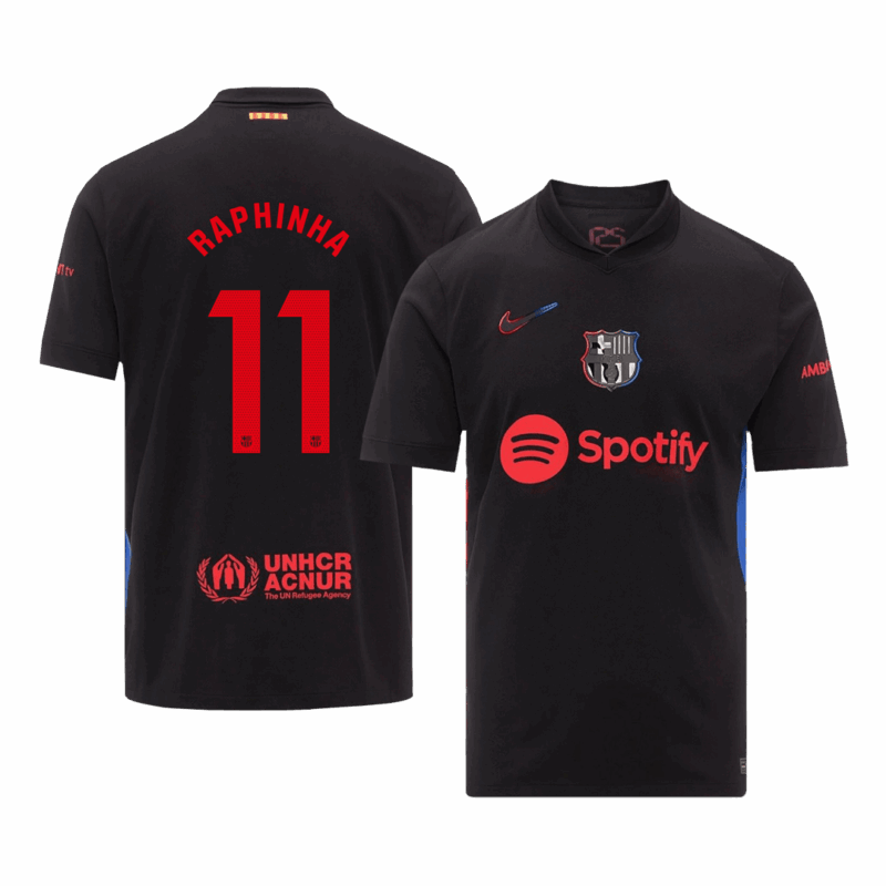バルセロナ RAPHINHA #11 アウェイ ユニフォーム 2024/25