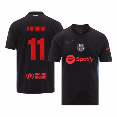 584226_1 バルセロナ RAPHINHA #11 アウェイ ユニフォーム 2024/25 - UCL Edition