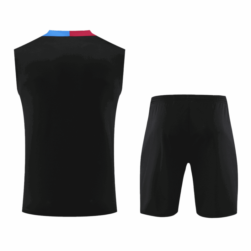 505838_3 バルセロナ Pre-Match Training サッカーユニフォーム キット 2024/25 上下セット