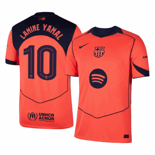 609111_1 Barcelona LAMINE YAMAL #10 Third Away Soccer Jersey 2025/26 - UCL Edition