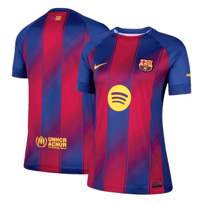 レディース バルセロナ ホーム サッカーユニフォーム 2025/26