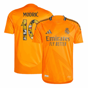レアルマドリード MODRIĆ #10 アウェイ ユニフォーム オーセンティック 2024/25 - Bear Champ Font