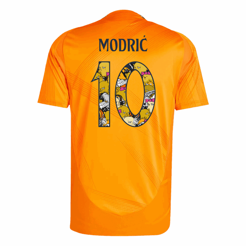 レアルマドリード MODRIĆ #10 アウェイ ユニフォーム オーセンティック 2024/25 - Bear Champ Font