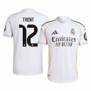 601123_1 レアルマドリード TRENT #12 ホーム サッカーユニフォーム オーセンティック 2025/26