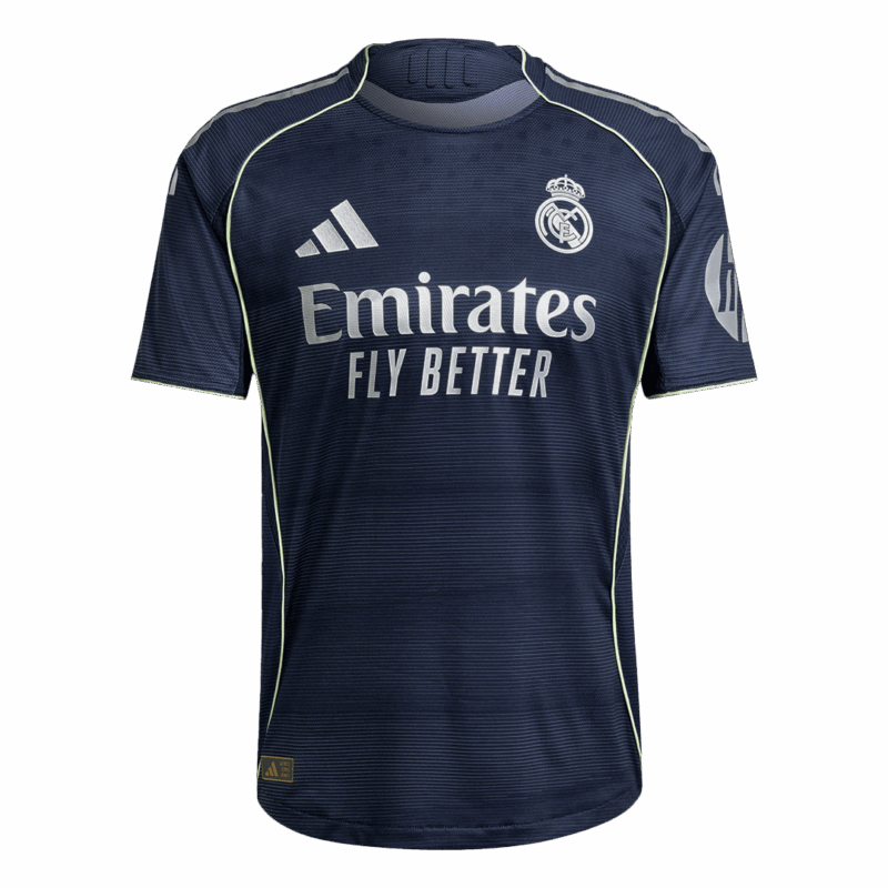 レアルマドリード VALVERDE #8 アウェイ サッカーユニフォーム オーセンティック 2025/26