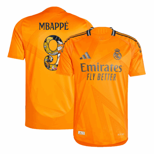 601171_1 レアルマドリード MBAPPÉ #9 アウェイ ユニフォーム オーセンティック 2024/25