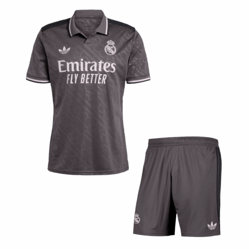 レアルマドリード サード  アウェイ サッカーユニフォーム キット 2024/25 上下セット