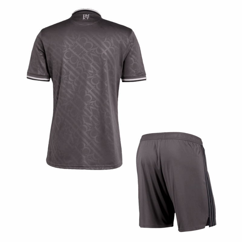 493766_2 レアルマドリード サード アウェイ サッカーユニフォーム キット 2024/25 上下セット