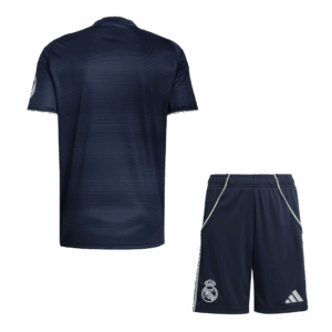 599835_2 レアルマドリード アウェイ サッカーユニフォーム キット 2025/26 上下セット