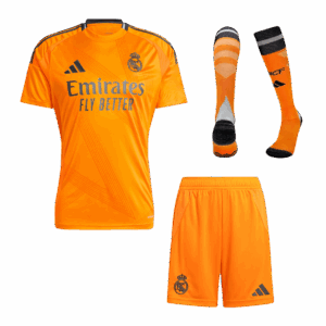 レアルマドリード アウェイ ユニフォーム キット 2024/25 (ユニフォーム+Shorts+Socks)