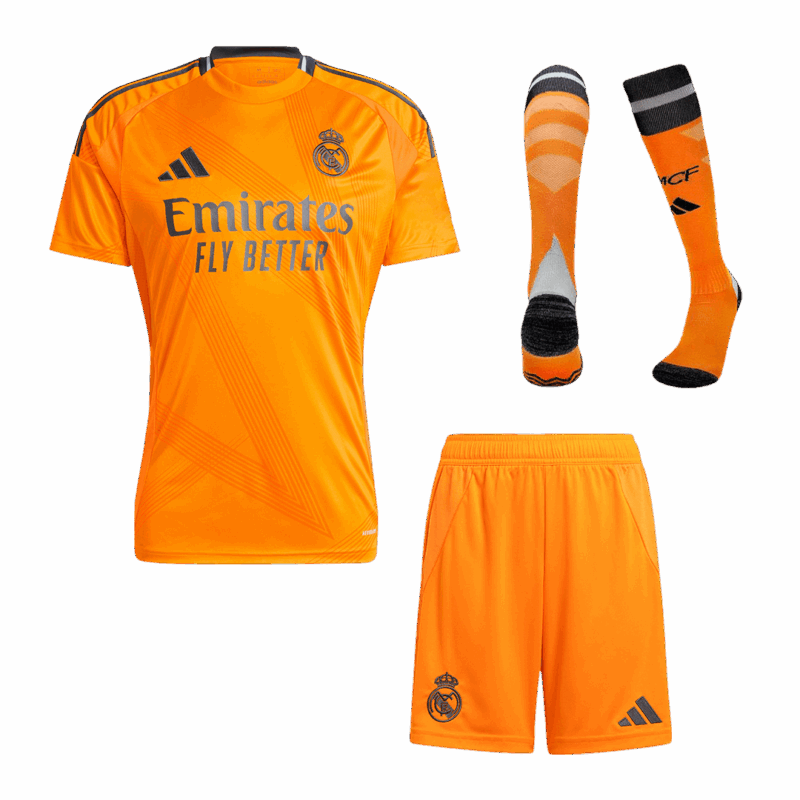 レアルマドリード アウェイ ユニフォーム キット 2024/25 (ユニフォーム+Shorts+Socks)