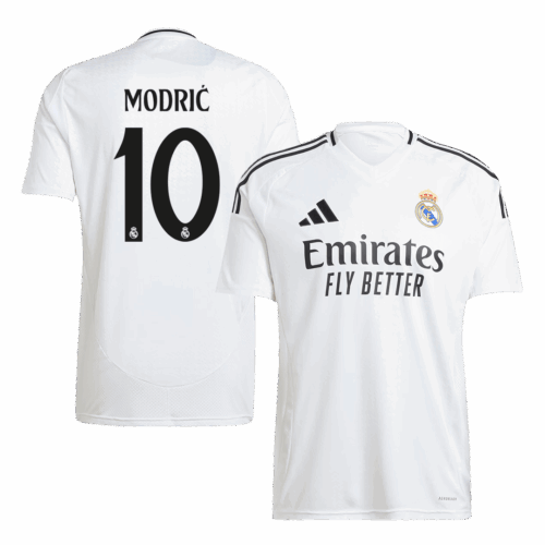 481512_1 レアルマドリード MODRIĆ #10 ホーム ユニフォーム 2024/25