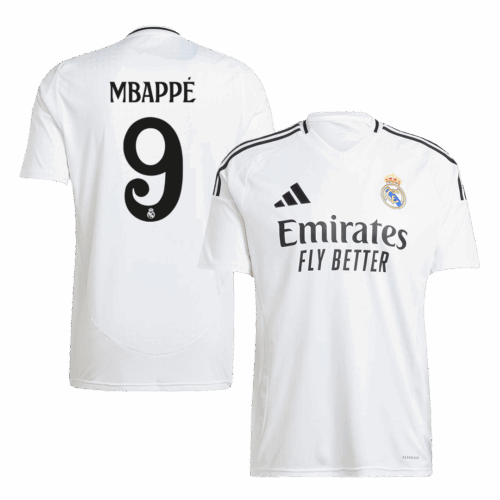 481650_1 レアルマドリード MBAPPÉ #9 ホーム ユニフォーム 2024/25