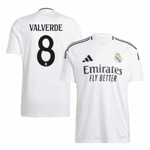 481905_1 レアルマドリード VALVERDE #8 ホーム ユニフォーム 2024/25