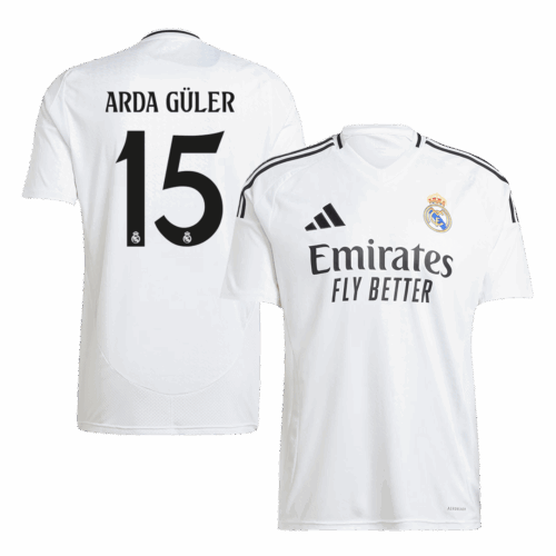 486477_1 レアルマドリード ARDA GÜLER #15 ホーム ユニフォーム 2024/25