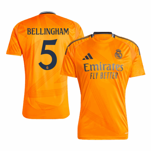 レアルマドリード BELLINGHAM #5 アウェイ ユニフォーム 2024/25