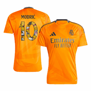 489587_1 レアルマドリード MODRIĆ #10 アウェイ ユニフォーム 2024/25 - Bear Champ Font