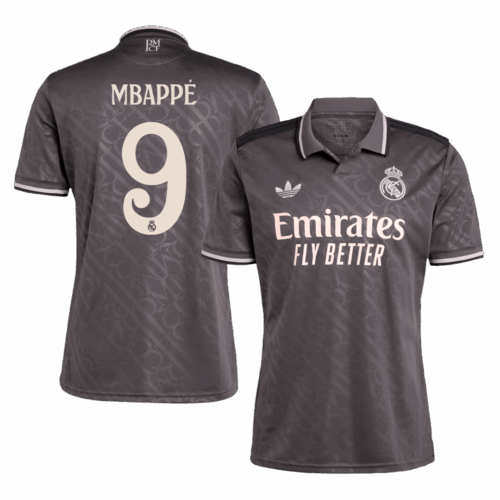 489875_1 レアルマドリード MBAPPÉ #9 サード アウェイ ユニフォーム 2024/25