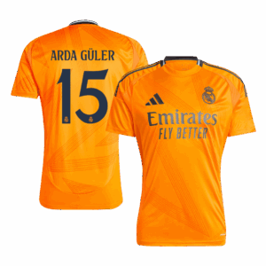 レアルマドリード ARDA GÜLER #15 アウェイ ユニフォーム 2024/25